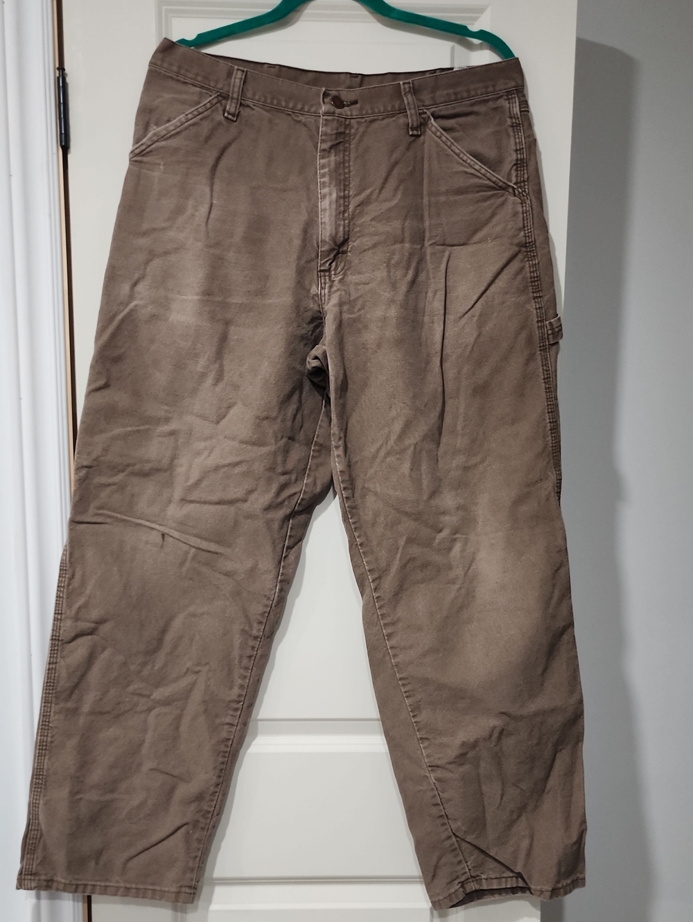 🐴Rustler Men's Cotton Cargo Pants Waist 34